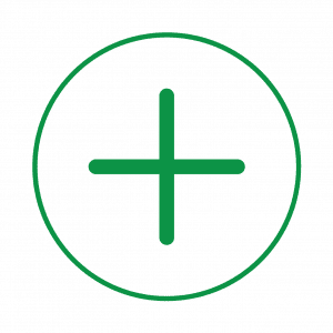 green plus sign - exterior detox package