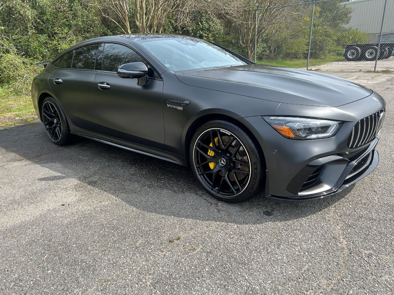 ceramic coating on Benz